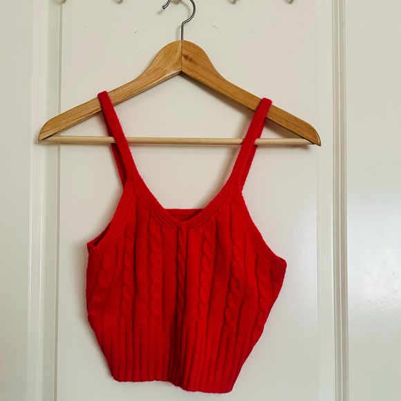 Cable Knit Rib Cami Tops (Pack of 3) - Picture 3 of 5